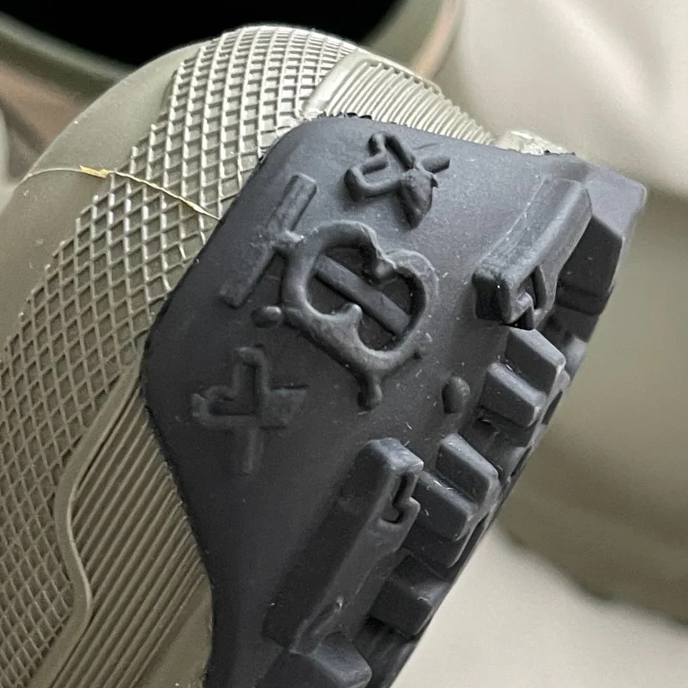 BURBERRY WOMEN'S RYAN CHECK FERN GREEN RUBBER RAIN BOOTS - Picture 8 of 16